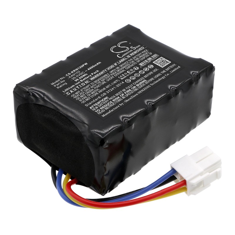 Batterie pour Kress 59003455 (4900 mAh/98 Wh, 20 V)