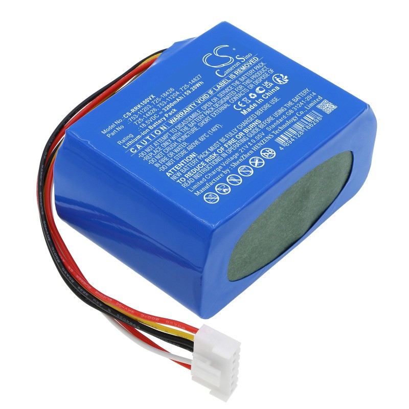 Batterie pour CubCadet XR5 2000 (3200 mAh/59.2 Wh, 18.5 V)