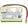 Batterie pour Alecto DVM-75-00 (700 mAh/2.52 Wh, 3.6 V)