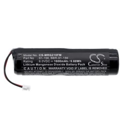 Batterie pour McMurdo Ranger 220 (1600 mAh/9.6 Wh, 6 V)