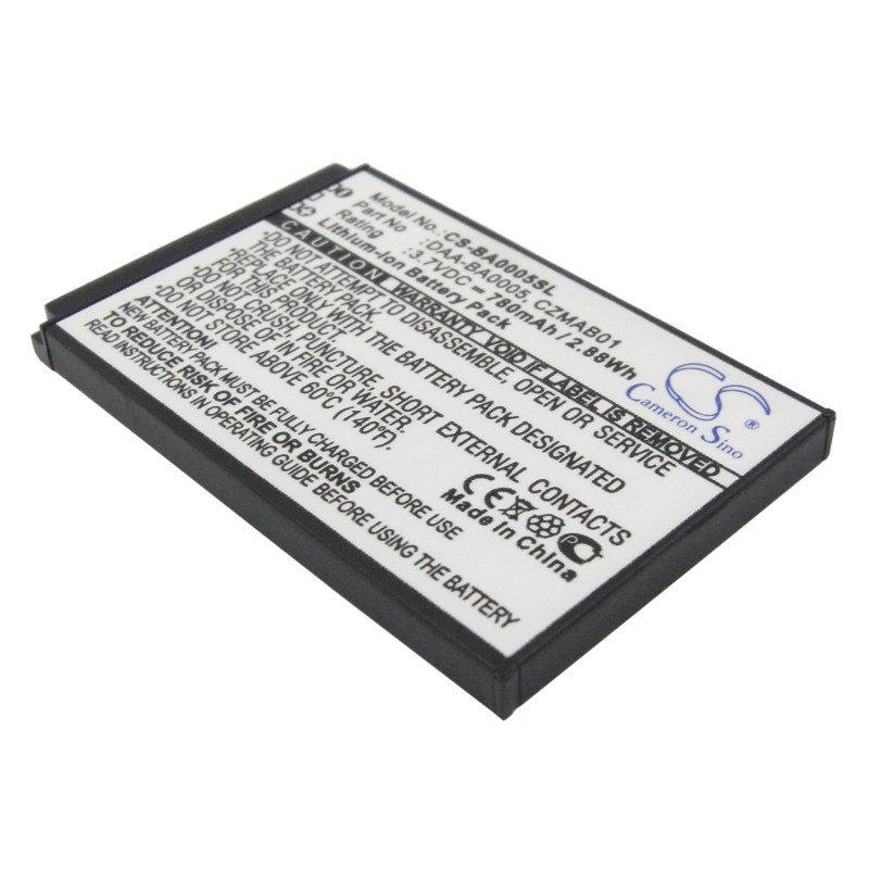 Batterie pour Creative 70PD000000039 (780 mAh/2.89 Wh, 3.7 V)