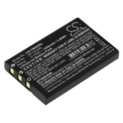 Batterie pour Creative DiVi CAM 428 Portable MP3 Player (1050 mAh/3.89 Wh, 3.7 V)