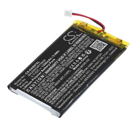 Batterie pour Creative BA20603R79906 (1350 mAh/5 Wh, 3.7 V)