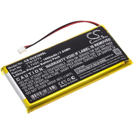 Batterie pour XDUOO X3 (1900 mAh/7.03 Wh, 3.7 V)
