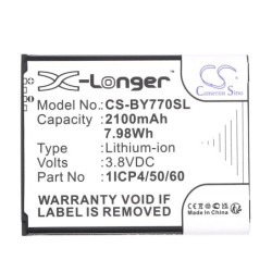 Batterie pour V Tech VM901 (2100 mAh/7.98 Wh, 3.8 V)