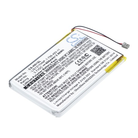 Batterie pour Sony PMPSYHD1 (800 mAh/2.96 Wh, 3.7 V)