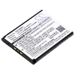 Batterie pour Sony NW-HD5S (980 mAh/3.63 Wh, 3.7 V)