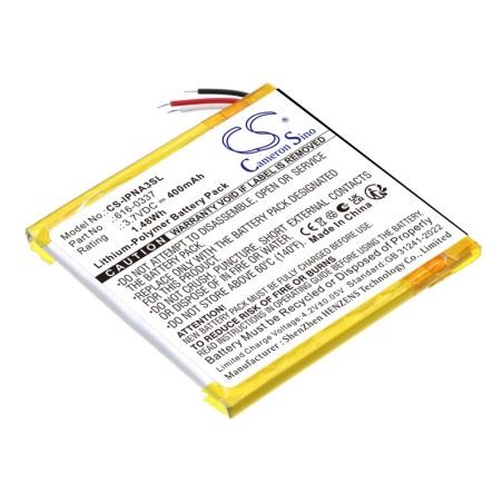 Batterie pour Apple 616-0337 (450 mAh/1.67 Wh, 3.7 V)