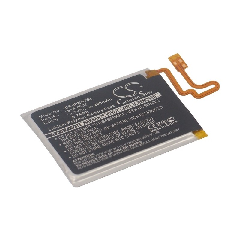 Batterie pour Apple A1446 (200 mAh/0.74 Wh, 3.7 V)