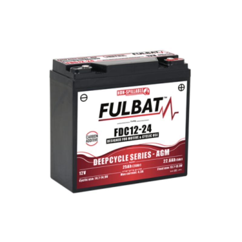 Batterie FULBAT FDC12-24 12V 25Ah
