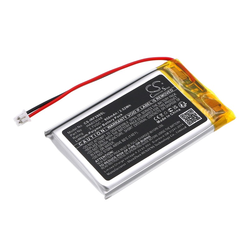 Batterie pour iRiver IPF550 (950 mAh/3.52 Wh, 3.7 V)