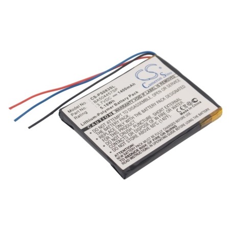 Batterie pour Philips GoGear Muse (1400 mAh/5.18 Wh, 3.7 V)