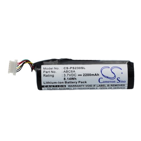 Batterie pour Philips ABC6A (2200 mAh/8.14 Wh, 3.7 V)