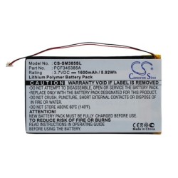 Batterie pour Samsung PMPSGY910 (1600 mAh/5.92 Wh, 3.7 V)