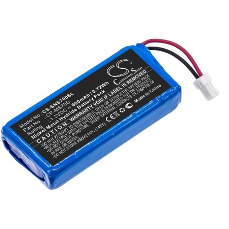Batterie pour Sony CP-MS70D (600 mAh/0.72 Wh, 1.2 V)