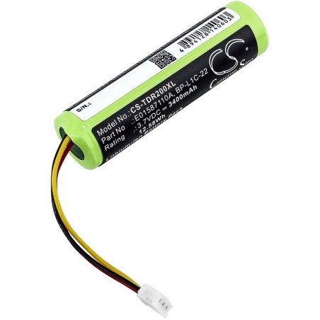 Batterie pour Tascam E01587110A (3400 mAh/12.58 Wh, 3.7 V)