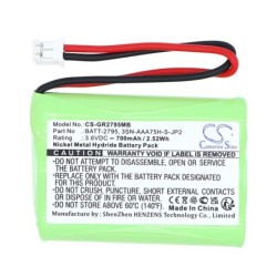 Batterie pour GRACO 2791DIGI1 (700 mAh/2.52 Wh, 3.6 V)