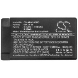 Batterie pour Abbott AN-500 (700 mAh/6.3 Wh, 9 V)