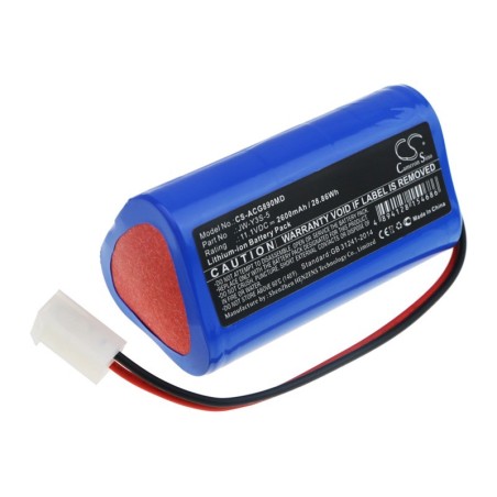 Batterie pour AOLI ECG-8901 (2600 mAh/28.86 Wh, 11.1 V)