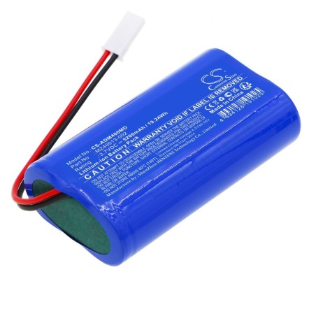Batterie pour ADE M400020 (5200 mAh/19.24 Wh, 3.7 V)