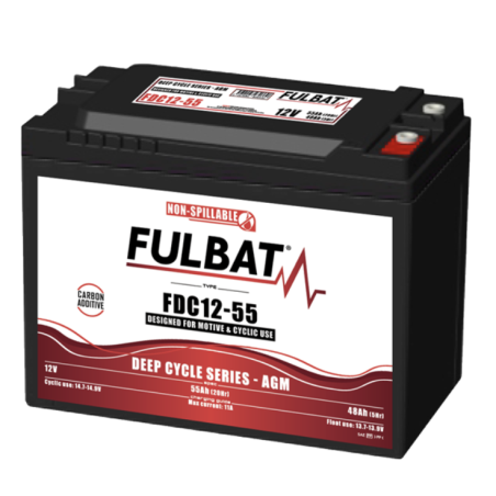 Batterie FULBAT FDC12-55 12V 55Ah
