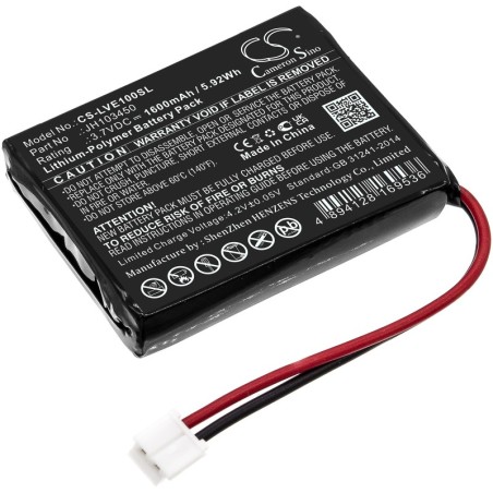 Batterie pour Levana Jena (1600 mAh/5.92 Wh, 3.7 V)