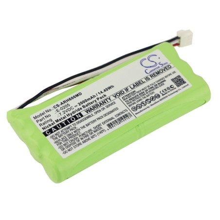 Batterie pour AARONIA AG Spectran HF-6060 V1 (2000 mAh/14.4 Wh, 7.2 V)