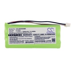 Batterie pour AARONIA AG Spectran HF-6060 V1 (2000 mAh/14.4 Wh, 7.2 V)