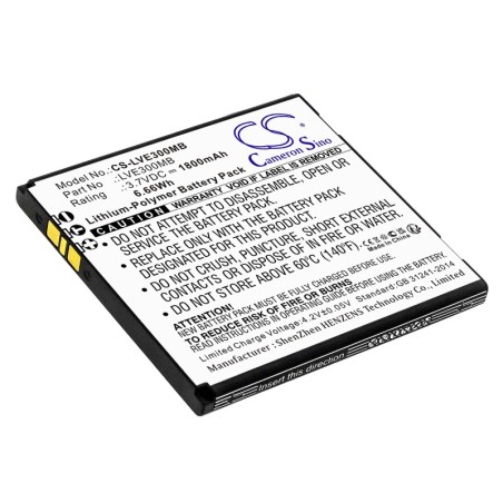 Batterie pour Levana Willow (1800 mAh/6.66 Wh, 3.7 V)
