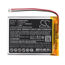 Batterie pour Moonybaby Split 50 (2000 mAh/7.4 Wh, 3.7 V)