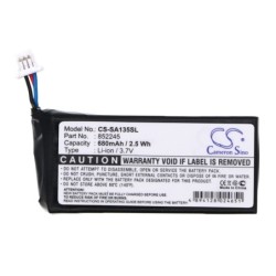 Batterie pour Philips 852245 (680 mAh/2.52 Wh, 3.7 V)