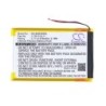 Batterie pour Sony NW-E435F (570 mAh/2.11 Wh, 3.7 V)