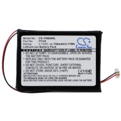 Batterie pour Samsung YP-820 (750 mAh/2.78 Wh, 3.7 V)