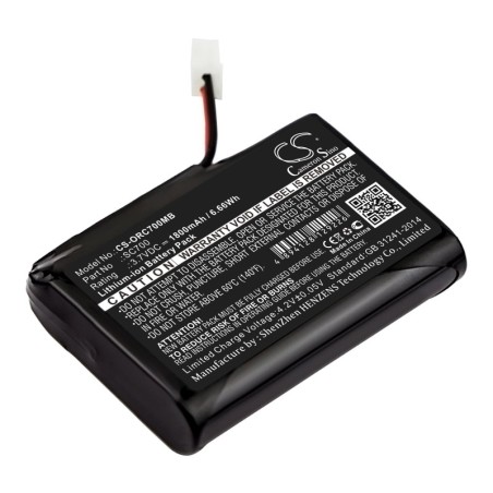Batterie pour Oricom SC700 (1800 mAh/6.66 Wh, 3.7 V)