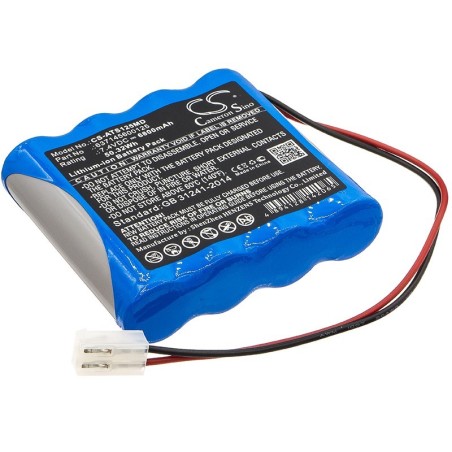 Batterie pour Atmos Emergency Suction (6800 mAh/50.32 Wh, 7.4 V)
