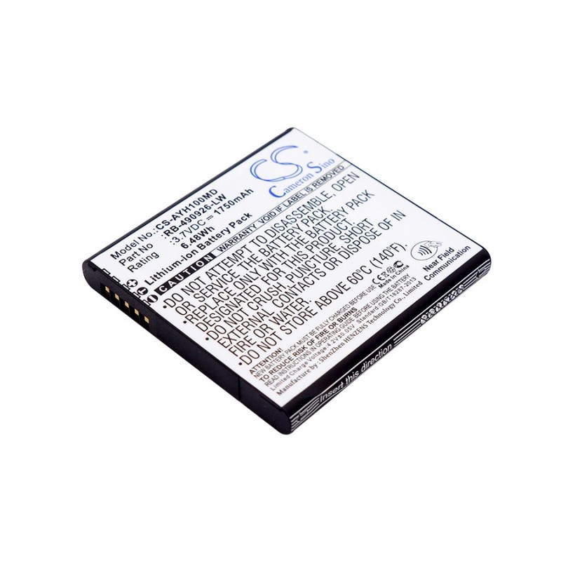 Batterie pour Ascom Myco (1750 mAh/6.48 Wh, 3.7 V)