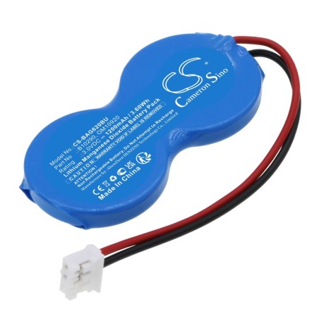Batterie pour CareFusion Scanner 8015 (1200 mAh/3.6 Wh, 3 V)