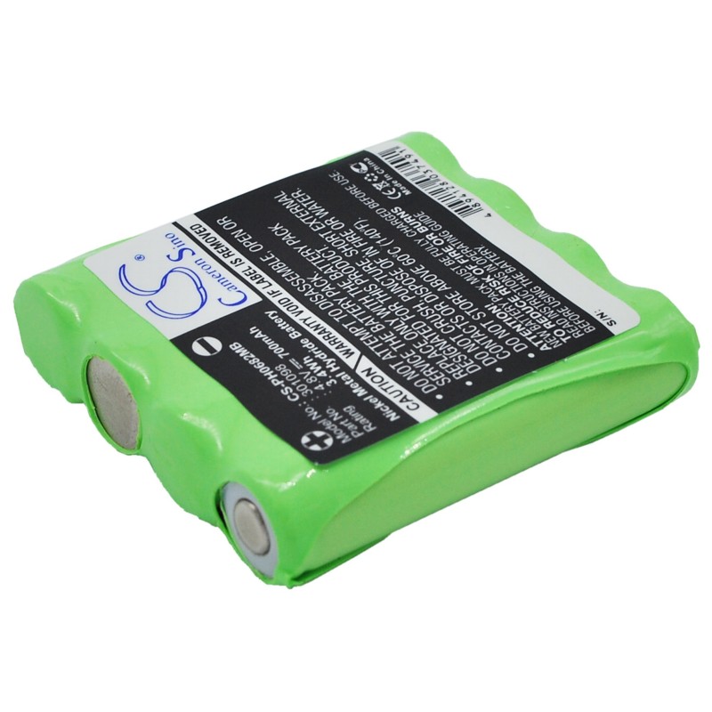 Batterie pour Harting & Helling MBF BUG 2004 (700 mAh/3.36 Wh, 4.8 V)