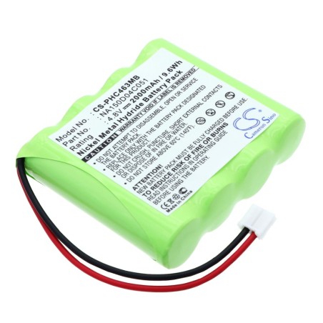 Batterie pour Philips NA150D04C051 (2000 mAh/9.6 Wh, 4.8 V)