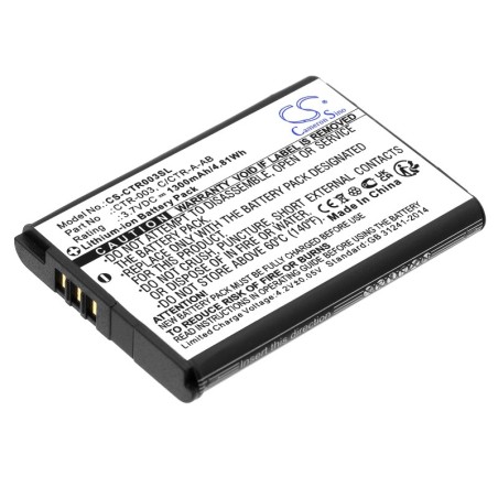 Batterie pour Nintendo Switch Pro Controller (1300 mAh/4.81 Wh, 3.7 V)