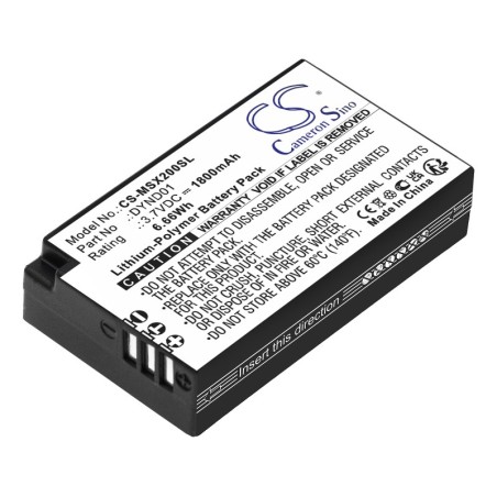 Batterie pour Microsoft DYND01 (1800 mAh/6.66 Wh, 3.7 V)