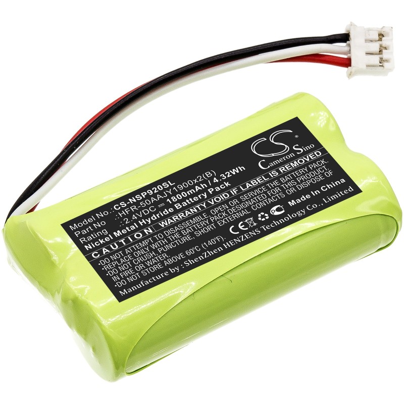 Batterie pour Nvidia Shield Game Controller (1800 mAh/4.32 Wh, 2.4 V)