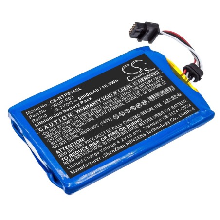 Batterie pour Nintendo WUP-003 (5000 mAh/18.5 Wh, 3.7 V)