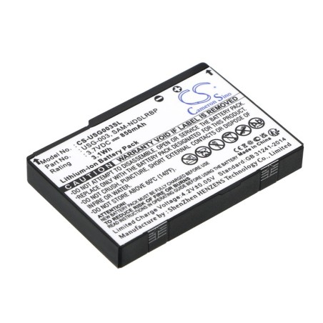Batterie pour Nintendo DS (850 mAh/3.15 Wh, 3.7 V)