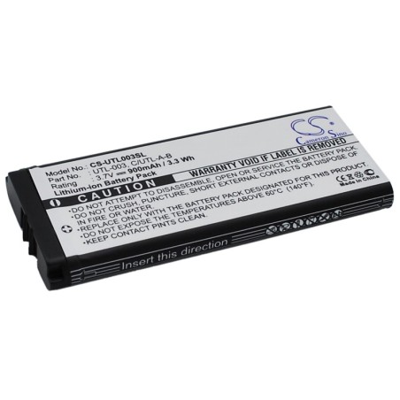 Batterie pour Nintendo DSi LL (900 mAh/3.33 Wh, 3.7 V)