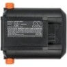 Batterie pour Gardena 881 (2500 mAh/45 Wh, 18 V)