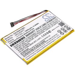 Batterie pour Fiio FX1221 (1800 mAh/6.66 Wh, 3.7 V)