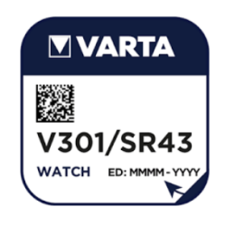 Pile de montre VARTA V301
