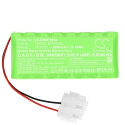 Batterie pour Dorma 198015 (2000 mAh/38.4 Wh, 19.2 V)