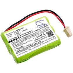Batterie pour Alecto P002095 (700 mAh/2.52 Wh, 3.6 V)